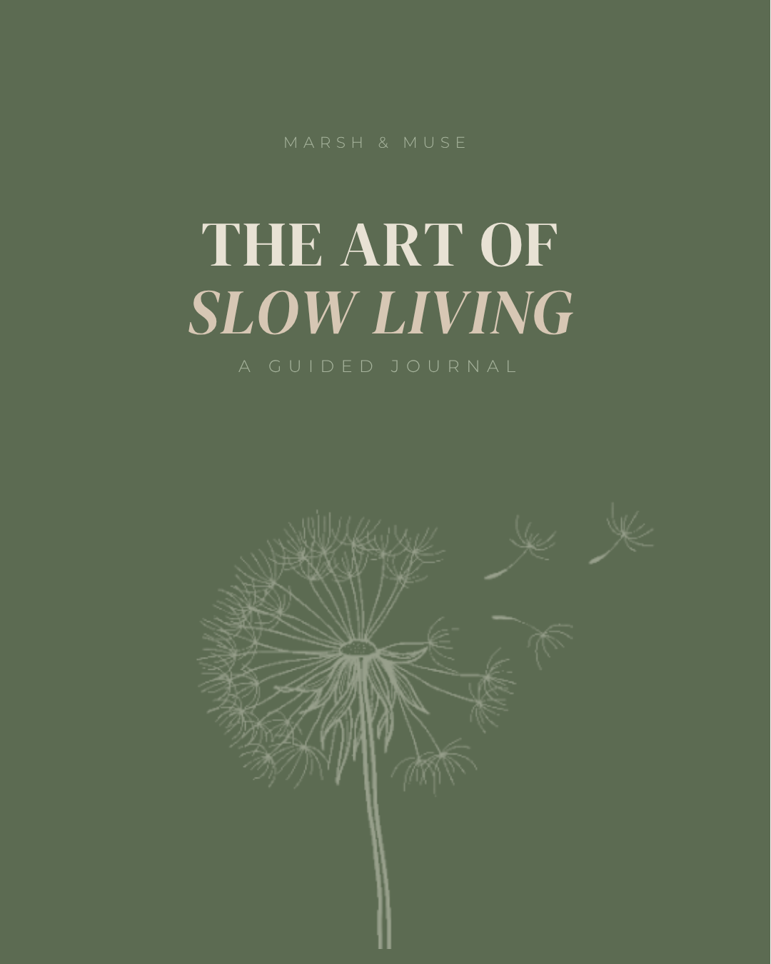 The Art of Slow Living — A Guided Journal